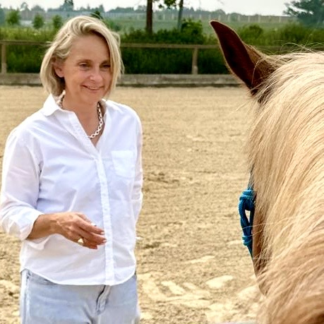 Kathrin Schütz mit Stute Pasadena Miro